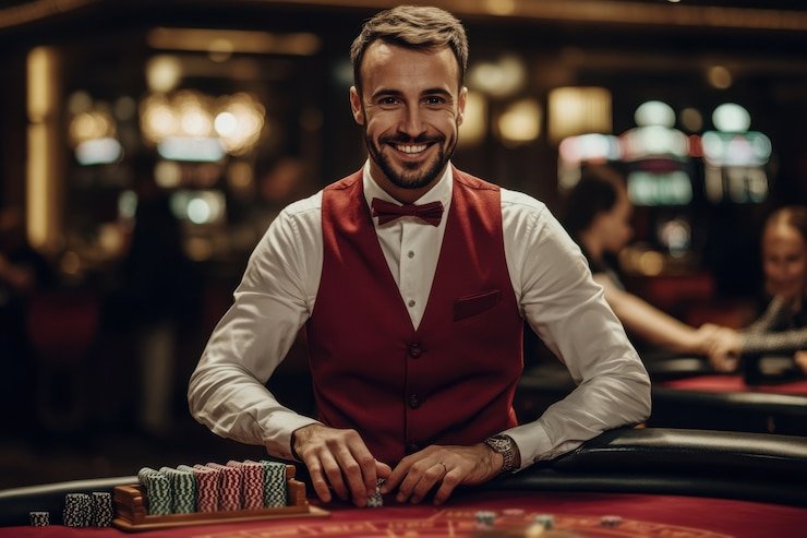 Dashboard showing multiple live casino tables and game options